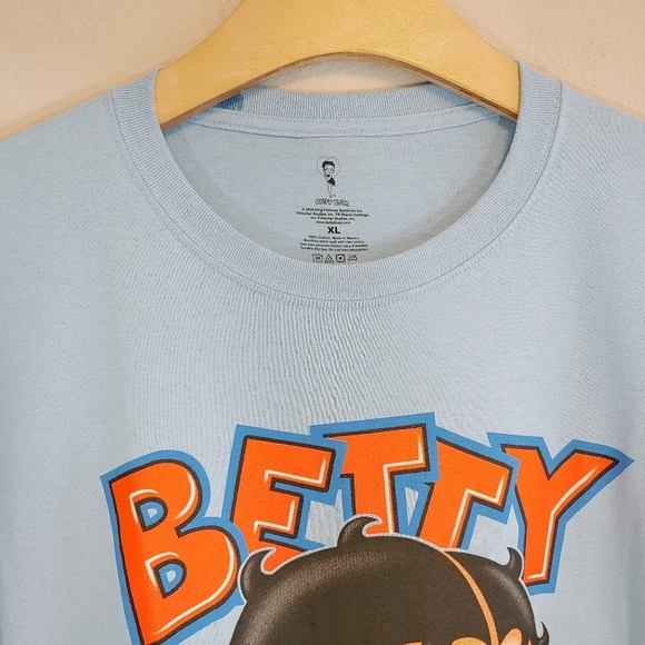 Officially Licensed Betty Boop Forever Friends Short Sleeve Cotton T-Shirt Sz XL - Picture 4 of 6